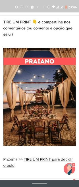 TIRE UM PRINT para decidir o estilo do casamento 3