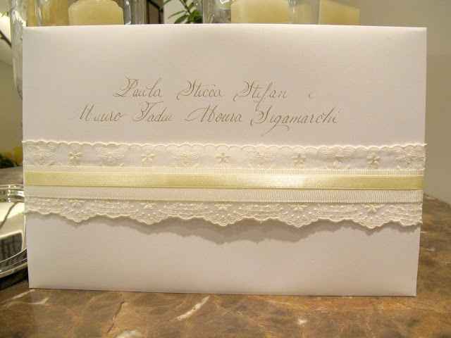 Convite de casamento