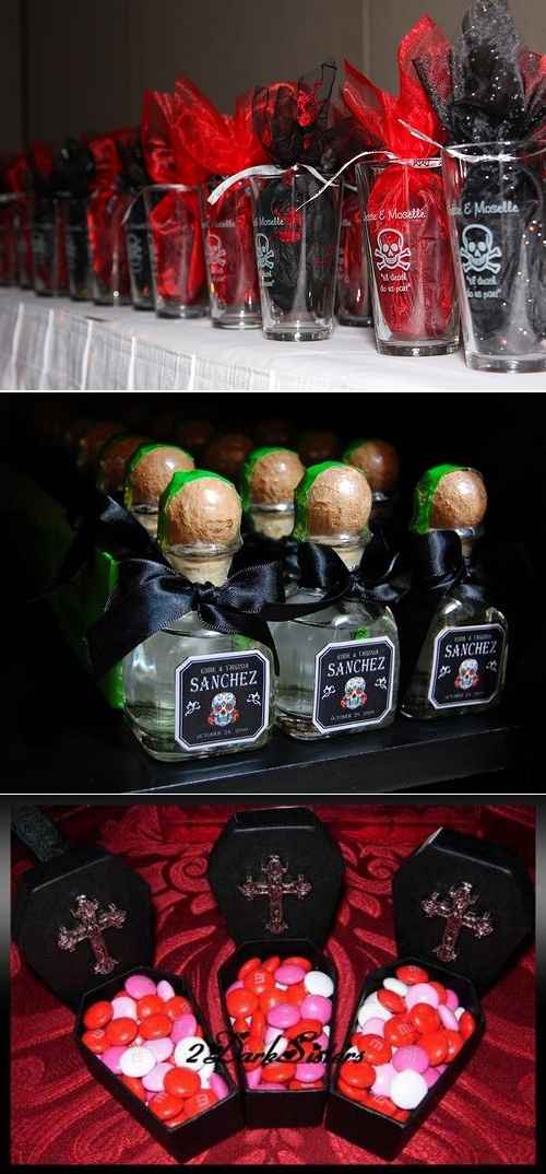Lembrancinha casamento rock