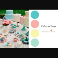 Paletas de cores para casamentos na primavera - 2