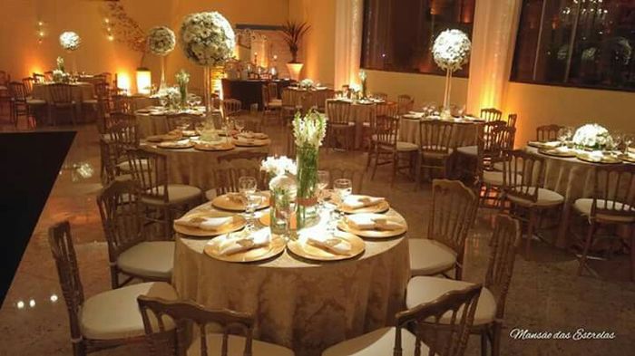 Recepção do meu casamento. - 2