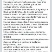 Declaração ao noivo - 1