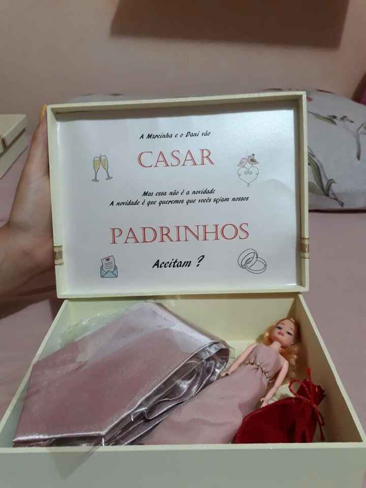 Convite Padrinhos #vemver - 1