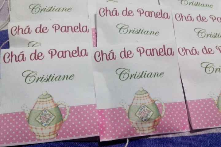 Convite cha de panela