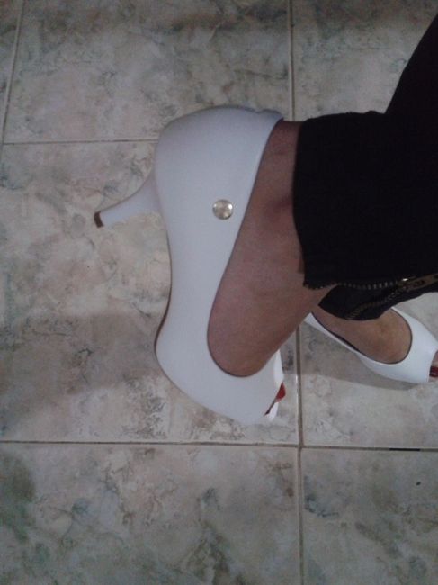 Sapato do grande dia! 