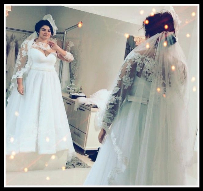 Quando achei o meu vestido ideal!