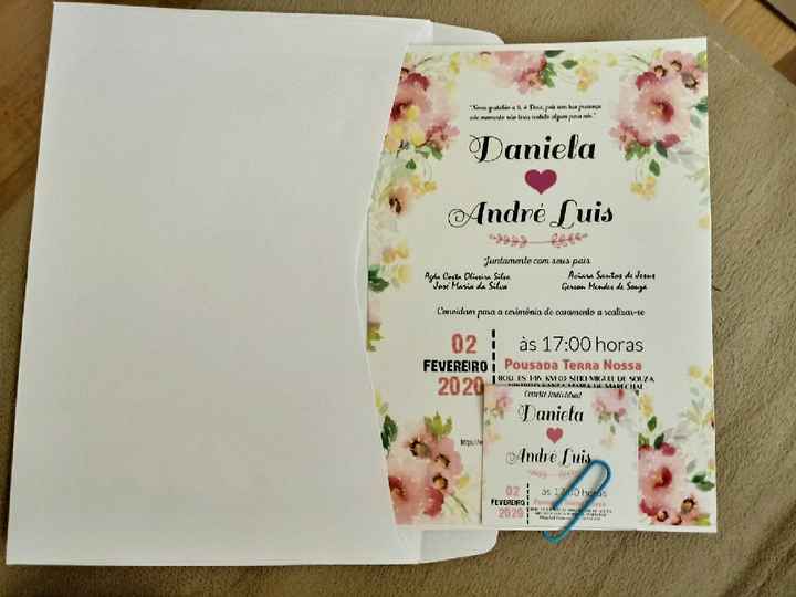 Meu convite de casamento - 2