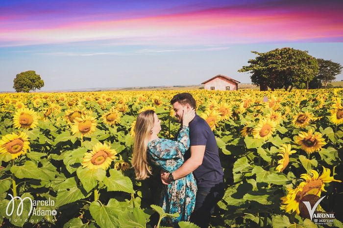 Qual o melhor lugar para incluir o girassol no casamento? 1