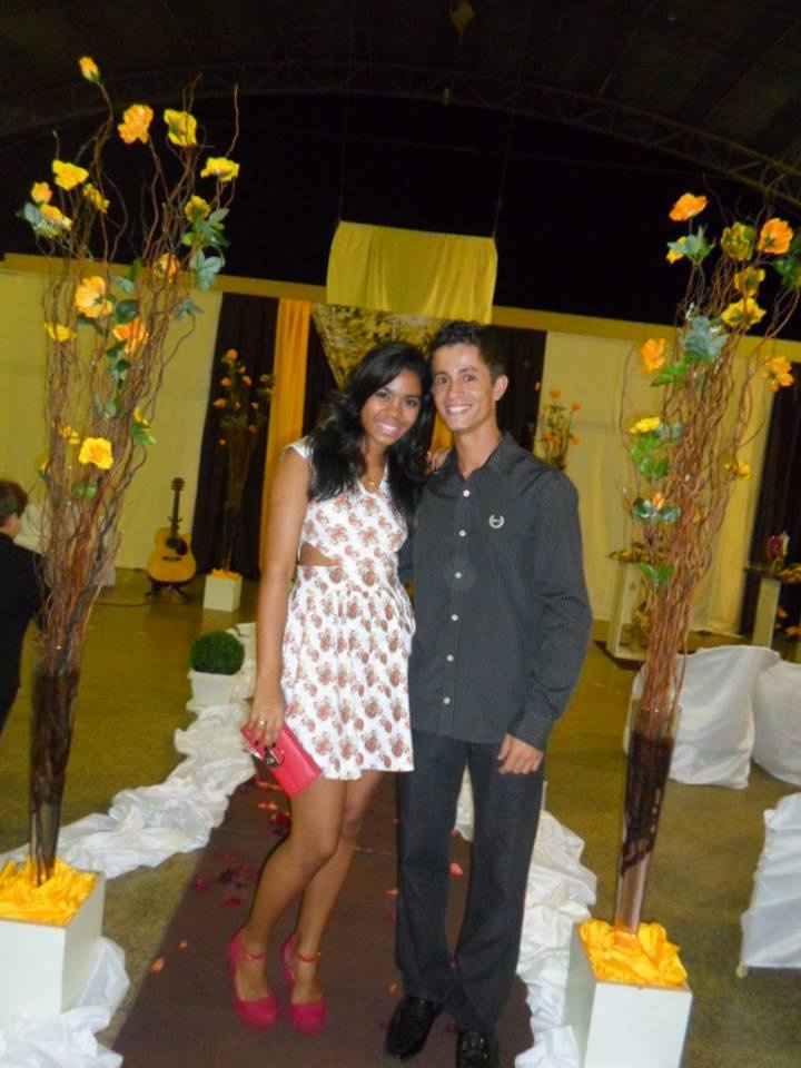 fomos padrinhos do casamento 