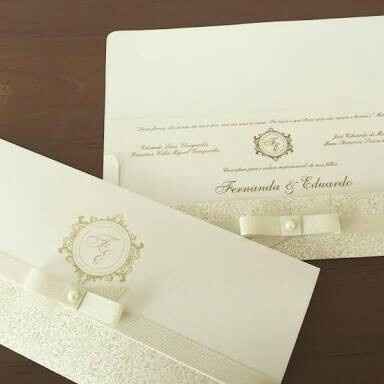 Meu convite de casamento - 1