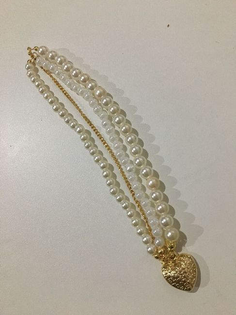 Pulseira das madrinhas prontas. 2
