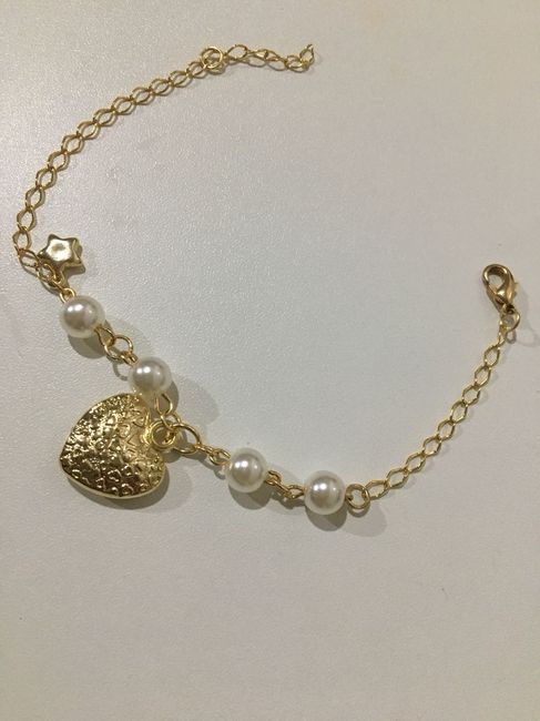 Pulseira das madrinhas prontas. 3