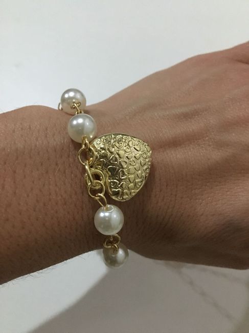 Pulseira das madrinhas prontas. 4