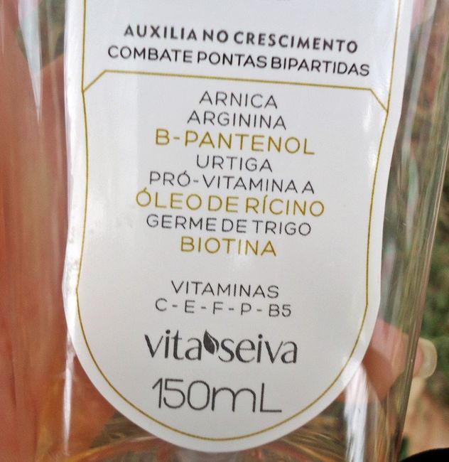  O Shampoo Cavalo Real tem os seguintes ativos em sua composição: