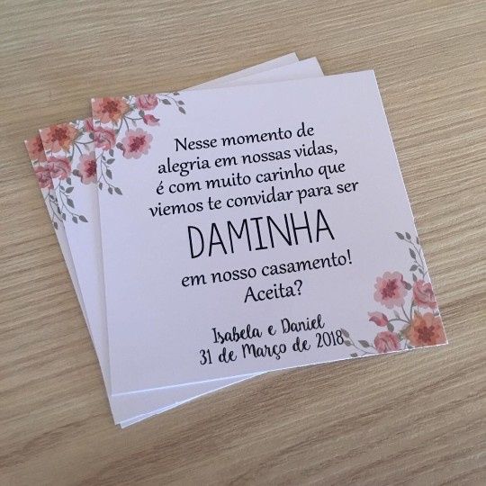inspiração daminha