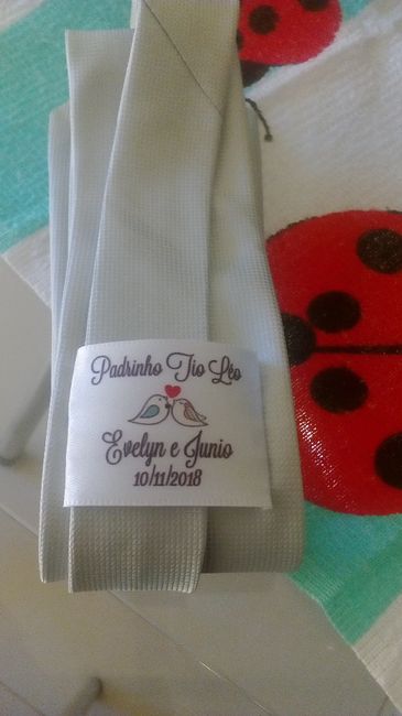 Gravata Padrinho Cinza