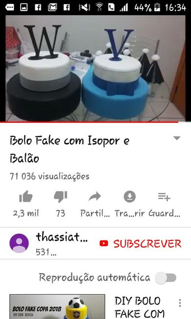 Bolo fake - 1
