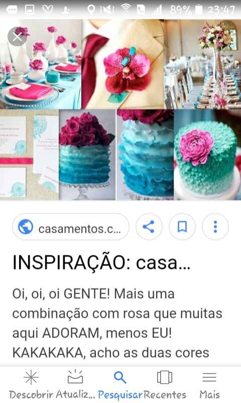 Cor do casamento - 1
