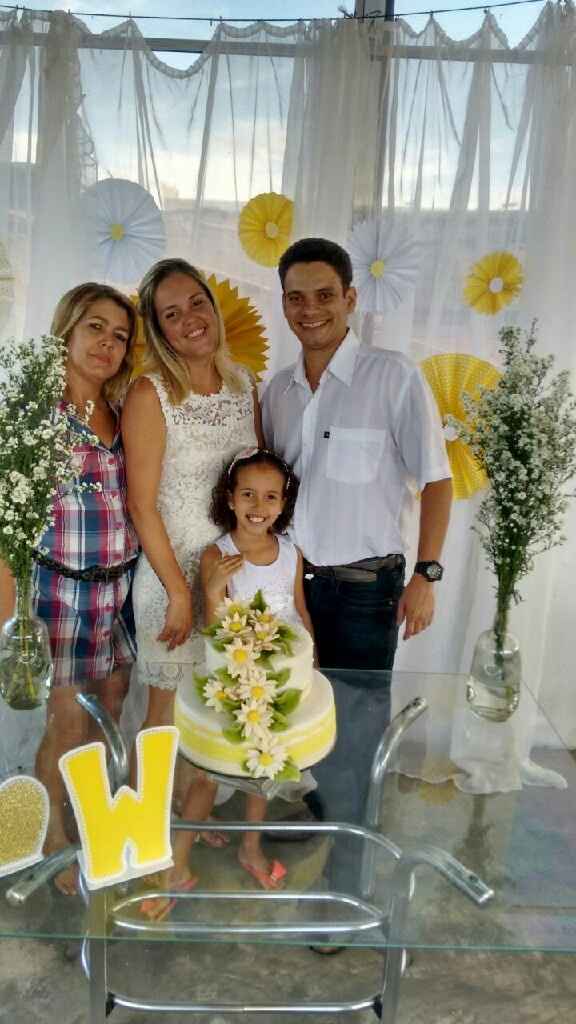 Muito feliz! foi só os chegados... - 1