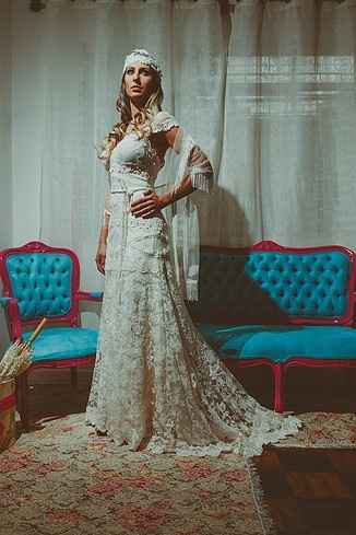 Vestido Boho Chic da estilista Luana Keylla.