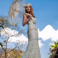 Amei este vestido vintage da estilista Luana Keylla