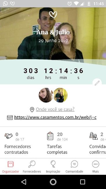 Quando você entrou na comunidade? 1