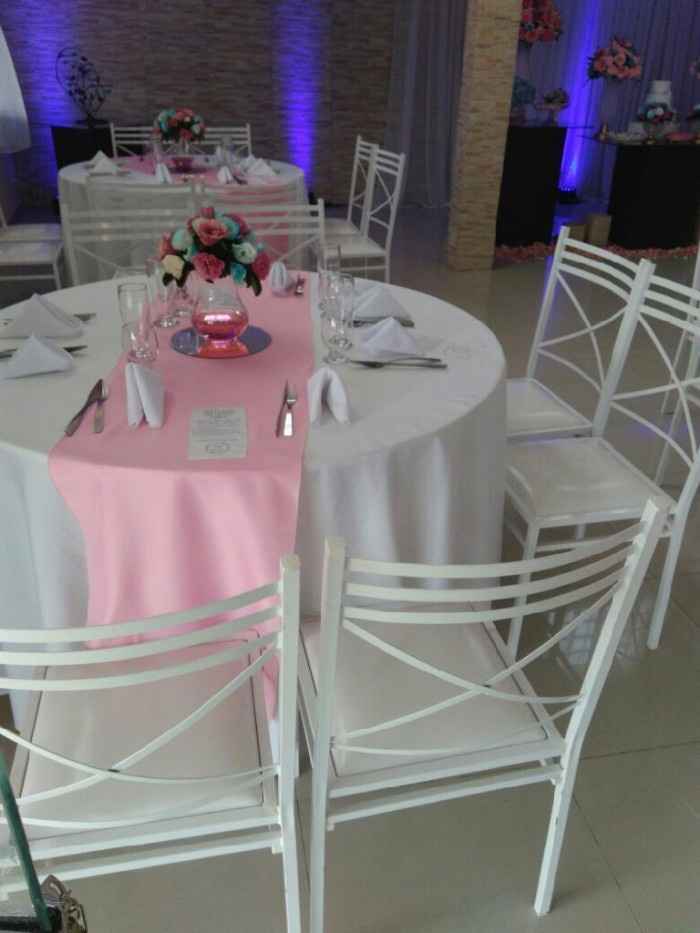 mesa dos convidados