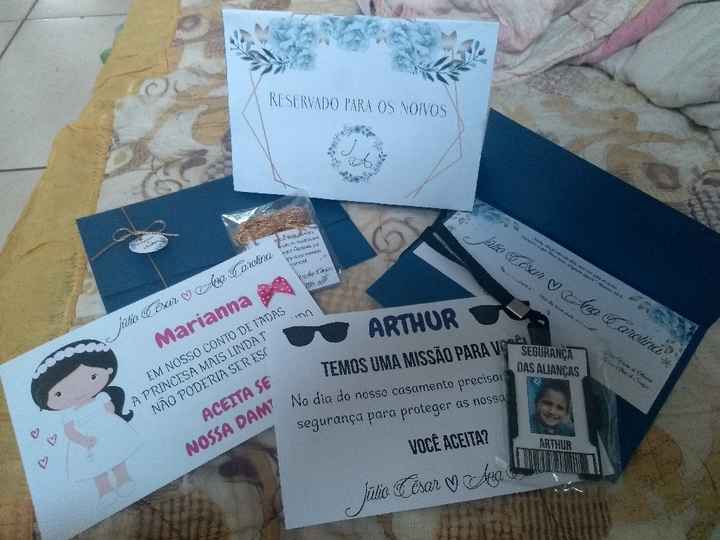 Convites chegaram ❤️ - 1