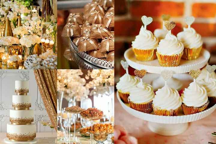 Decoração branco e dourado... oq vcs acham? - 14