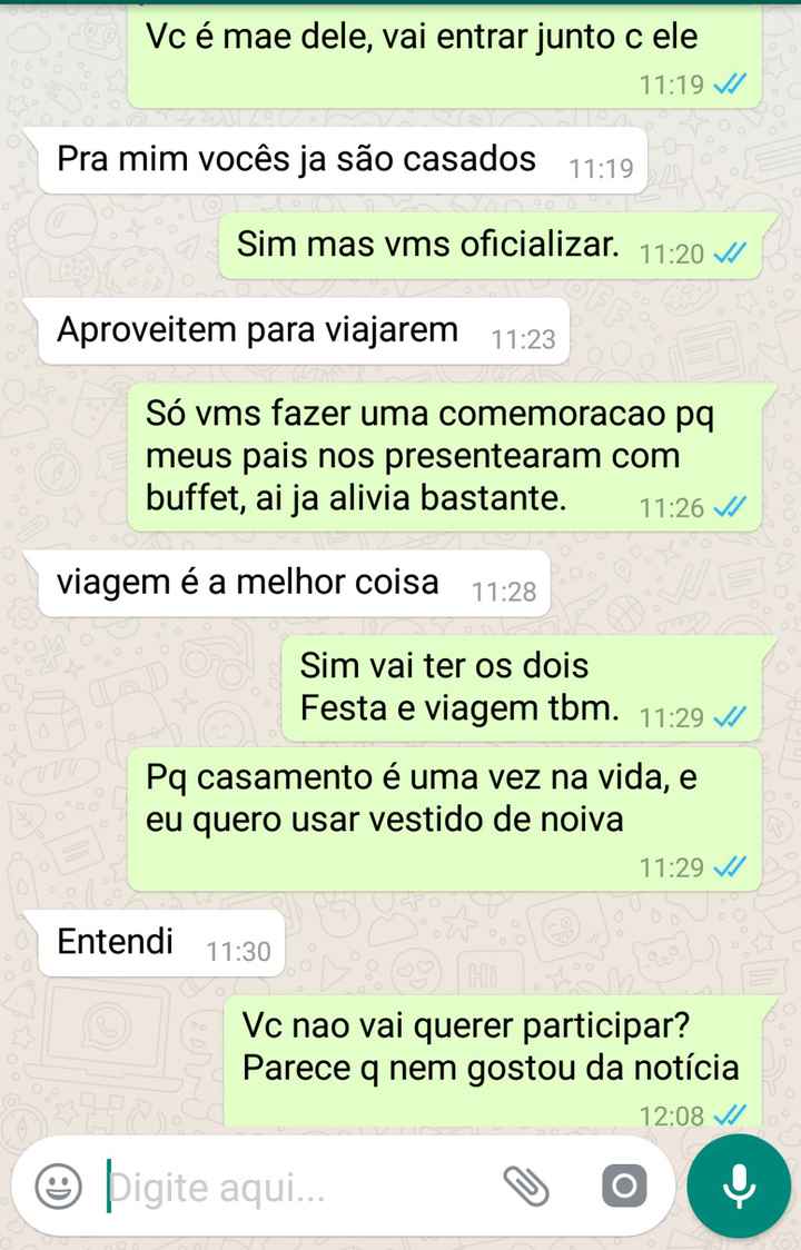 Super fria. 