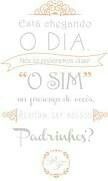 Convites para os padrinhos de casamento - 14