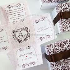 Convites para os padrinhos de casamento - 25