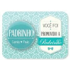Convites para os padrinhos de casamento - 36