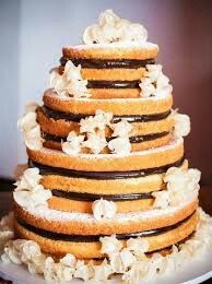 Bolo naked cake para o casamento! - 2