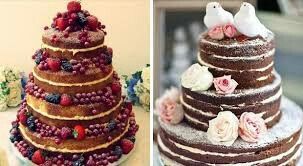 Bolo naked cake para o casamento! - 3