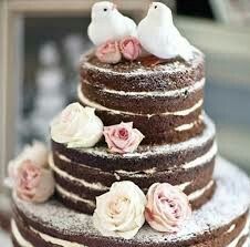 Bolo naked cake para o casamento! - 7