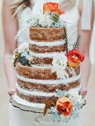 Bolo naked cake para o casamento! - 8