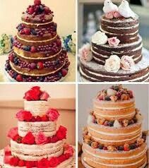 Bolo naked cake para o casamento! - 11