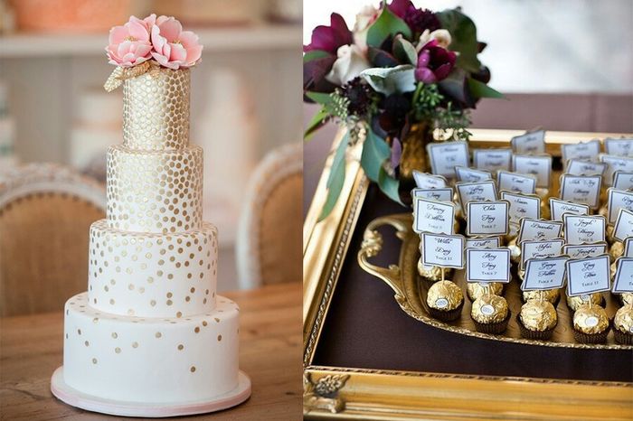 Decoração branco e dourado... oq vcs acham? - 1