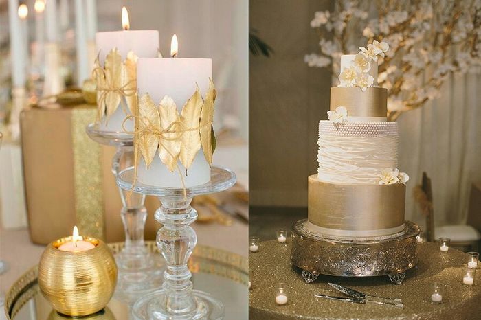 Decoração branco e dourado... oq vcs acham? - 10