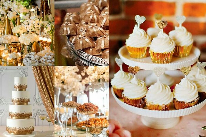 Decoração branco e dourado... oq vcs acham? - 14