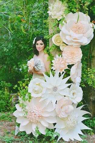 Flores de papel - 1