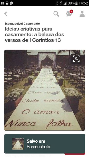 Tapete vermelho ou espelhado ?? - 1