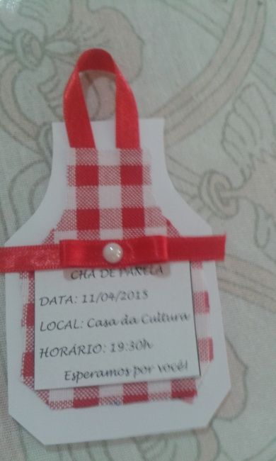 Convite cha de panela - 1