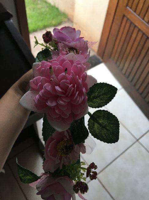  Fiz o buquê da minha daminha #vemver - 3