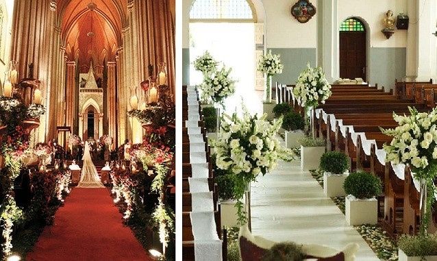 Entrada da Igreja-Decoração