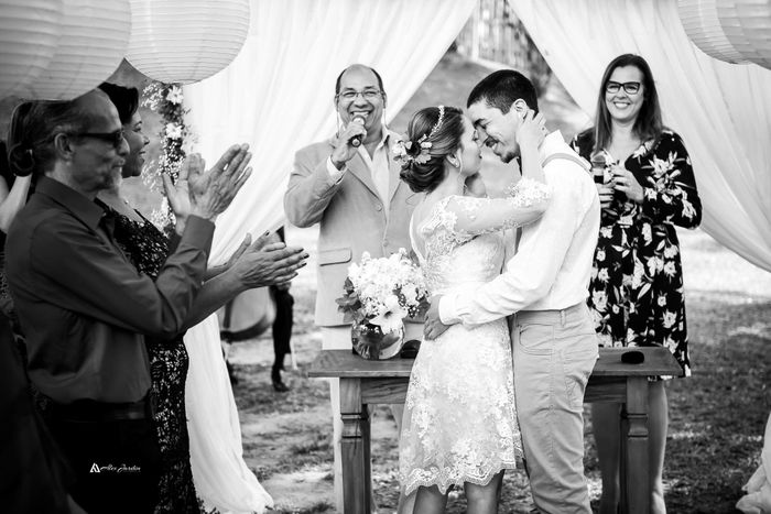 Enfim casados! Prévia do nosso dia - 32