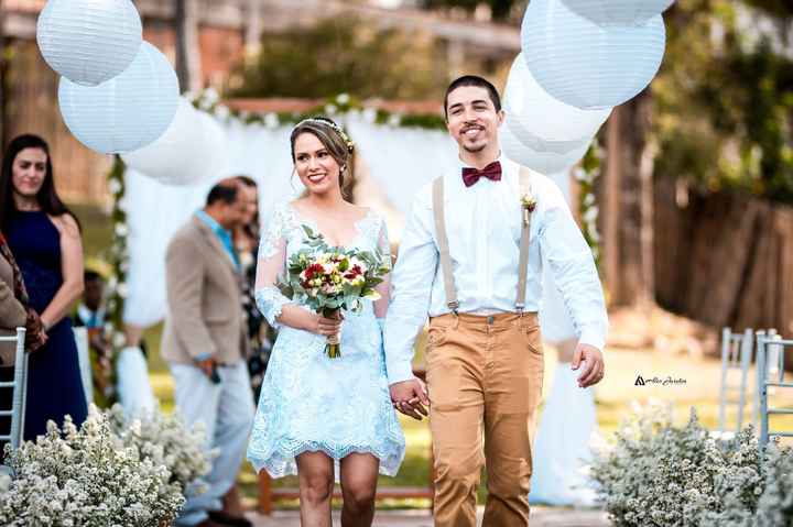 Enfim casados! Prévia do nosso dia - 34