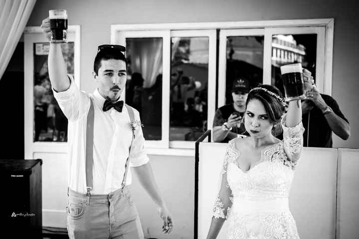 Enfim casados! Prévia do nosso dia - 43