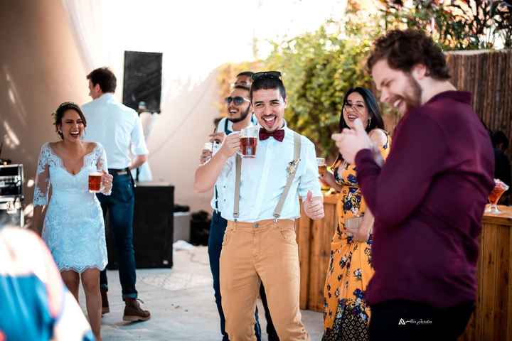 Enfim casados! Prévia do nosso dia - 45